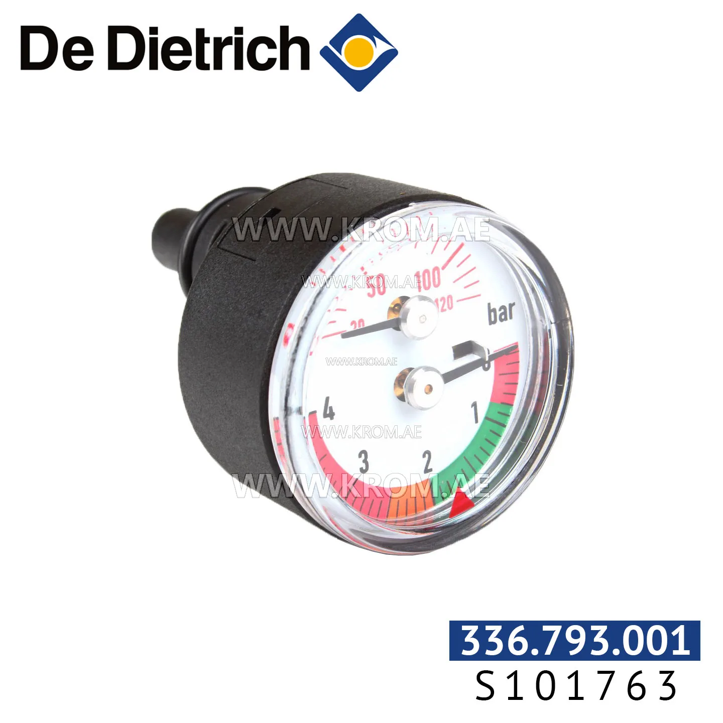 De Dietrich S101763 thermo-pressure gauge