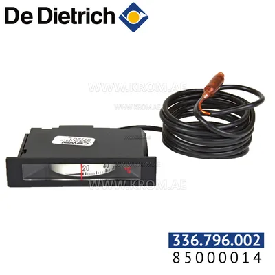 De Dietrich 85000014 flat thermometer