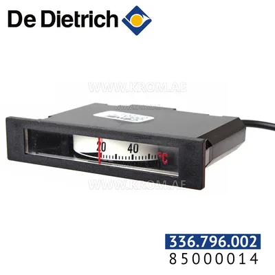 De Dietrich 85000014 flat thermometer