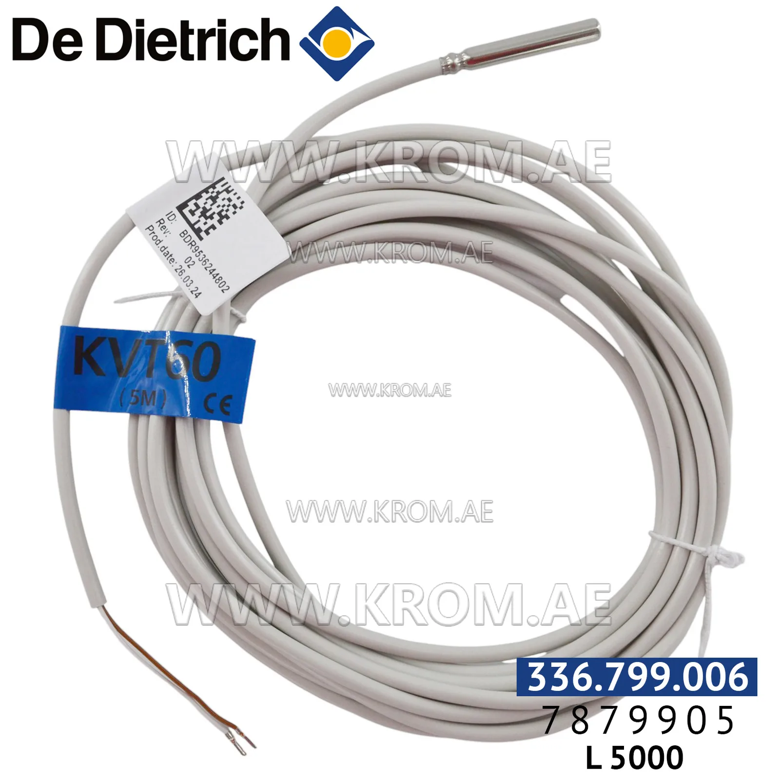 De Dietrich thermocouple 7879905 KVT 60 L5000