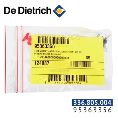 De Dietrich 95363356 thermostat 85C