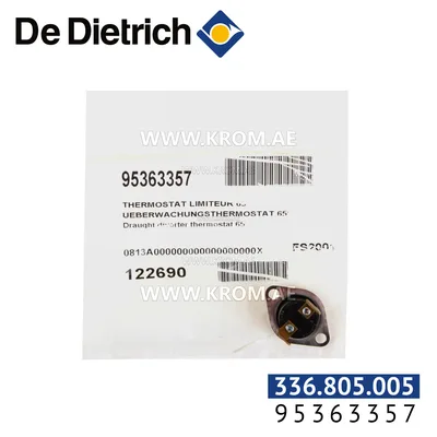 De Dietrich 95363357 limit thermostat 65C