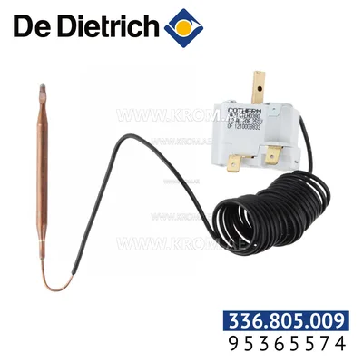 De Dietrich 95365574 setting thermostat 30-90C