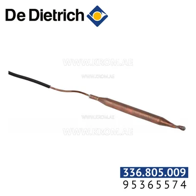 De Dietrich 95365574 setting thermostat 30-90C
