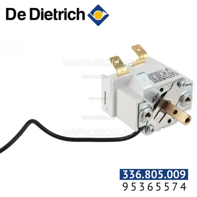 De Dietrich 95365574 setting thermostat 30-90C