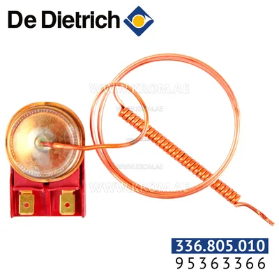 De Dietrich 95363366 safety thermostat 105C