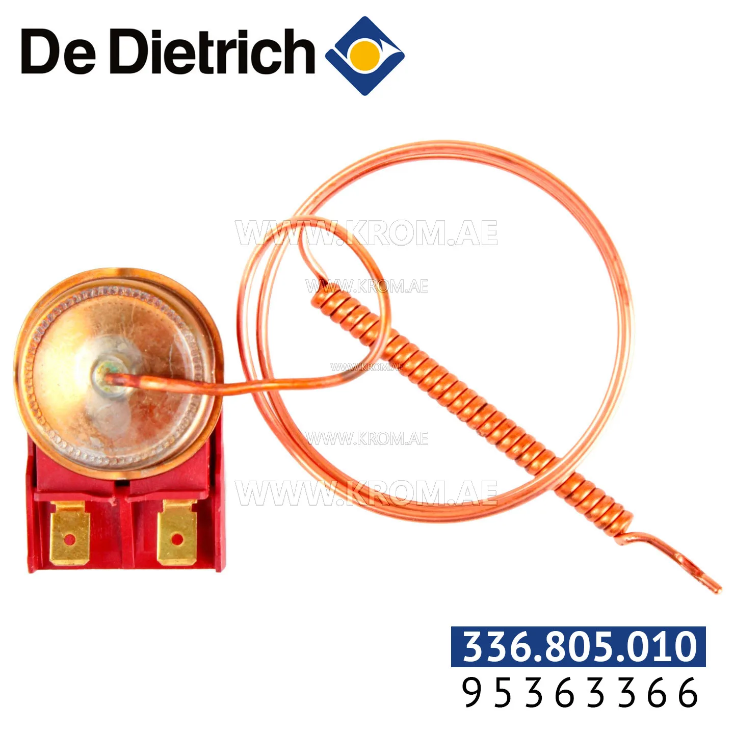 De Dietrich 95363366 safety thermostat 105C