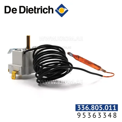 De Dietrich 95363348 setting thermostat 30-90C