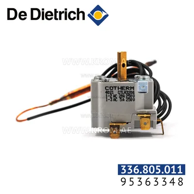De Dietrich 95363348 setting thermostat 30-90C