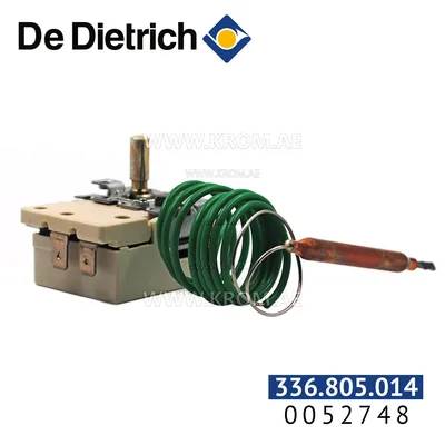 De Dietrich 0052748 setting thermostat