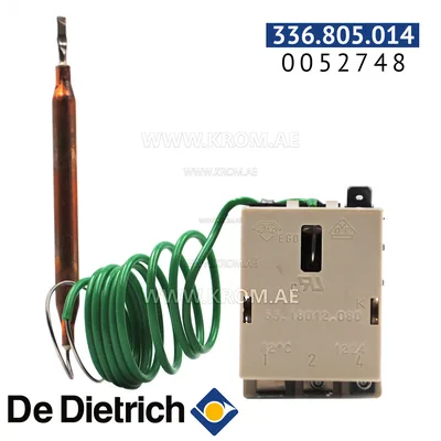 De Dietrich 0052748 setting thermostat