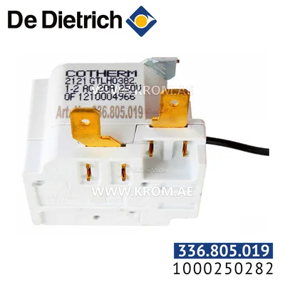 De Dietrich 88014711 limit thermostat 80C