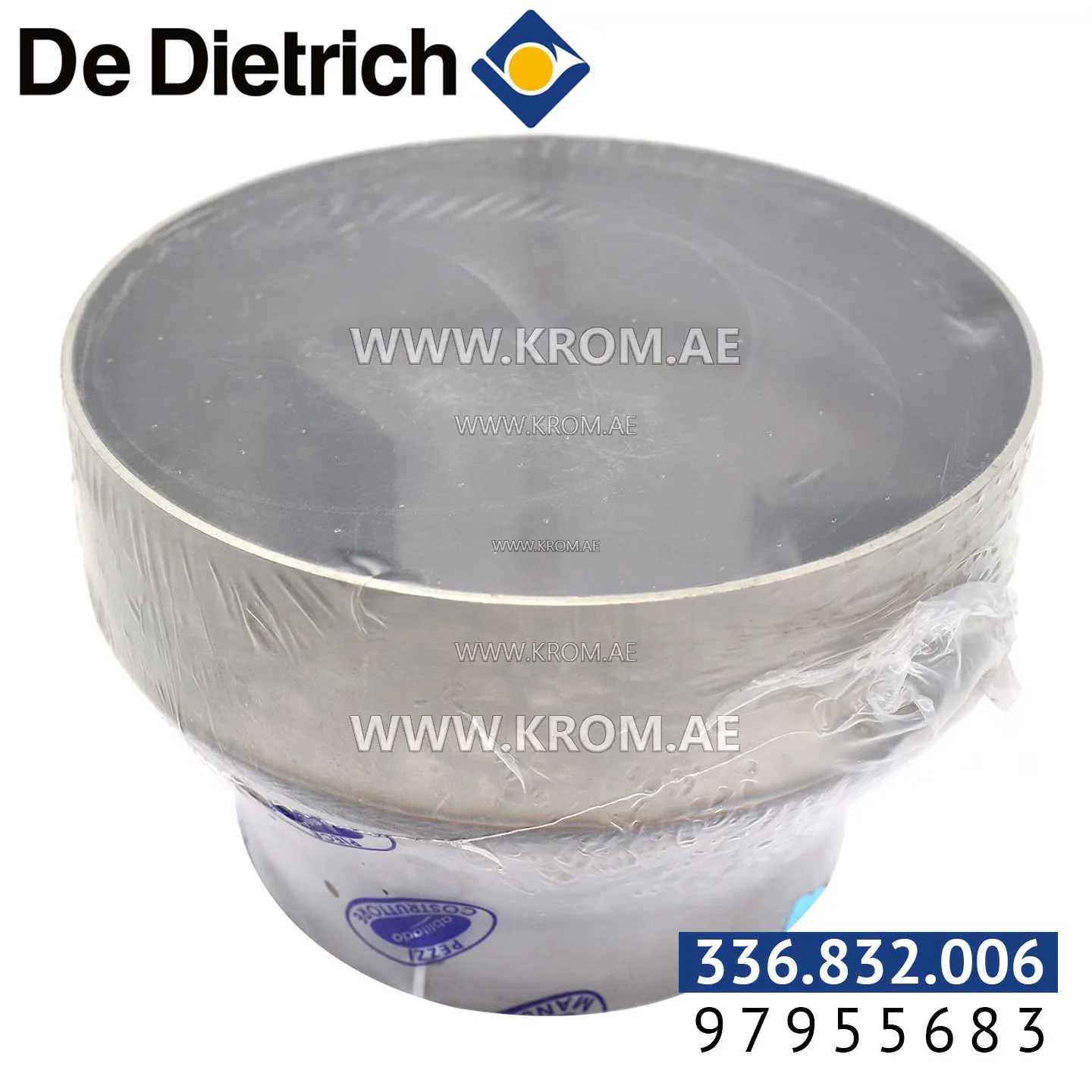 De Dietrich 97956282 flame tube G40-3S/SR