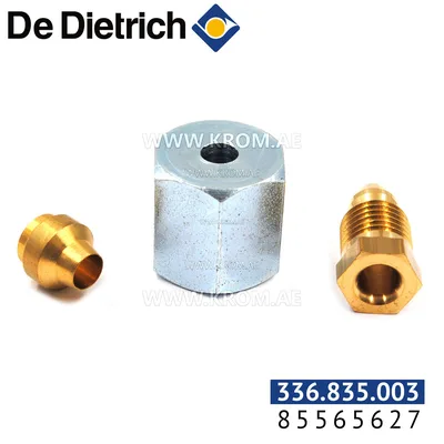 De Dietrich 85565627 gas supply pipe, 7-8-9 sections