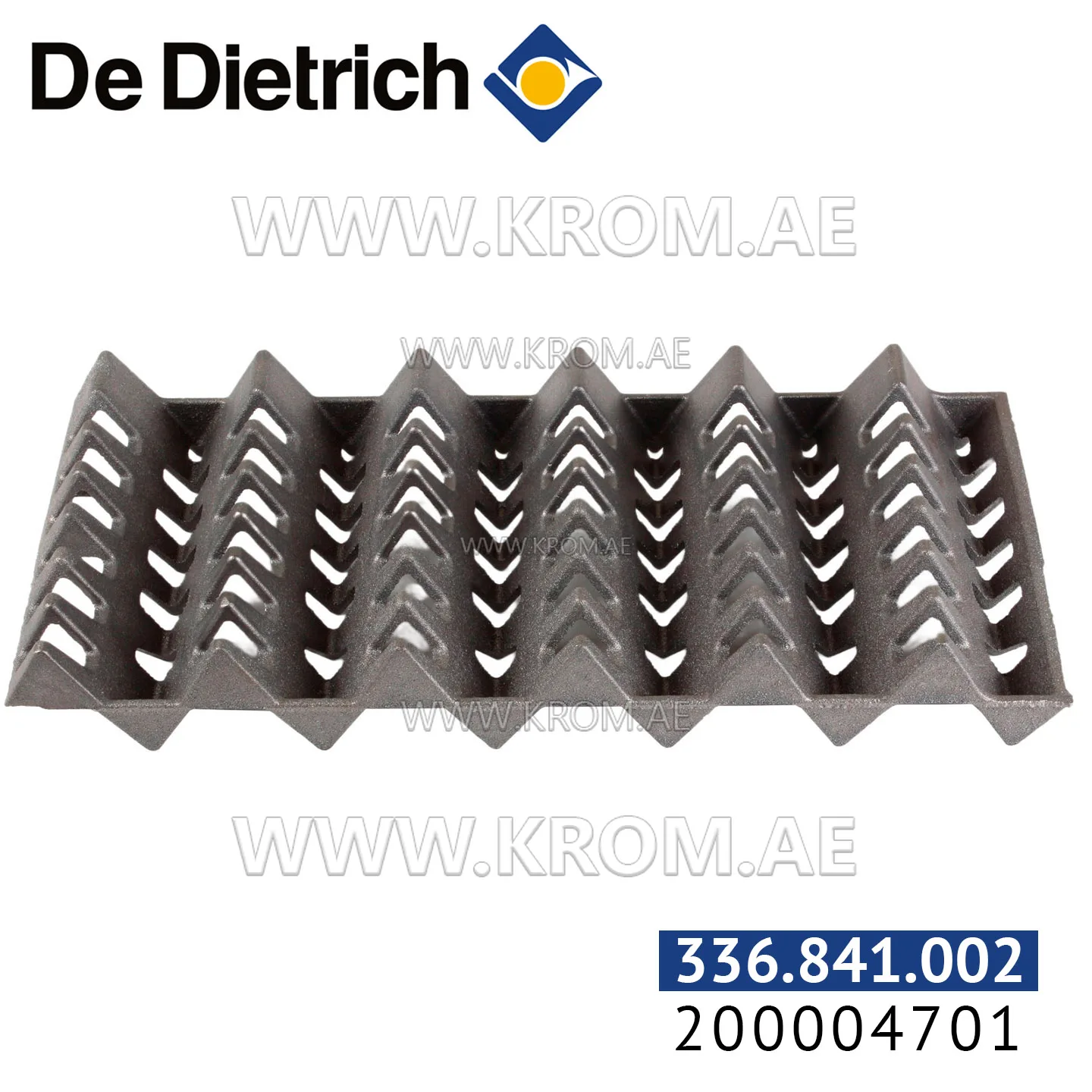 De Dietrich 200004701 central turbulator F2