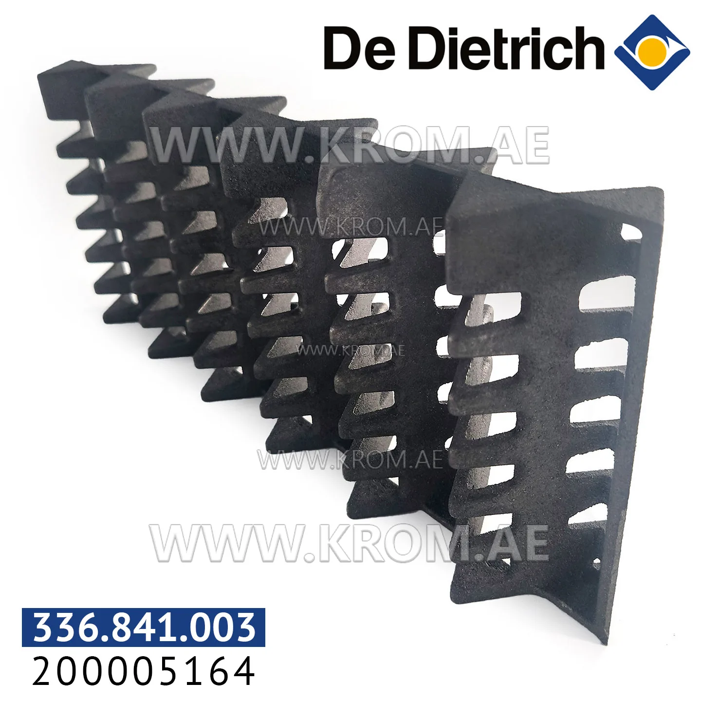 De Dietrich 200005164 central short turbulator F2