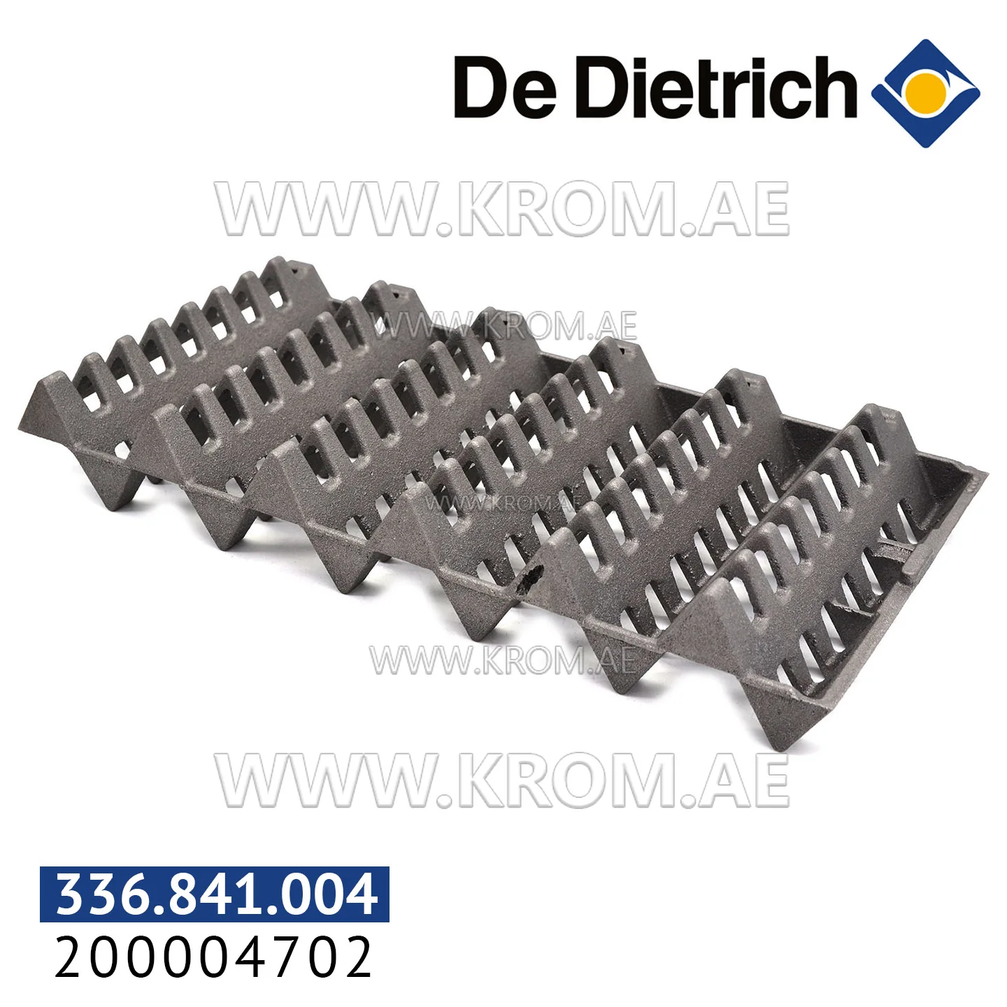 De Dietrich 200004702 right short turbulator F2