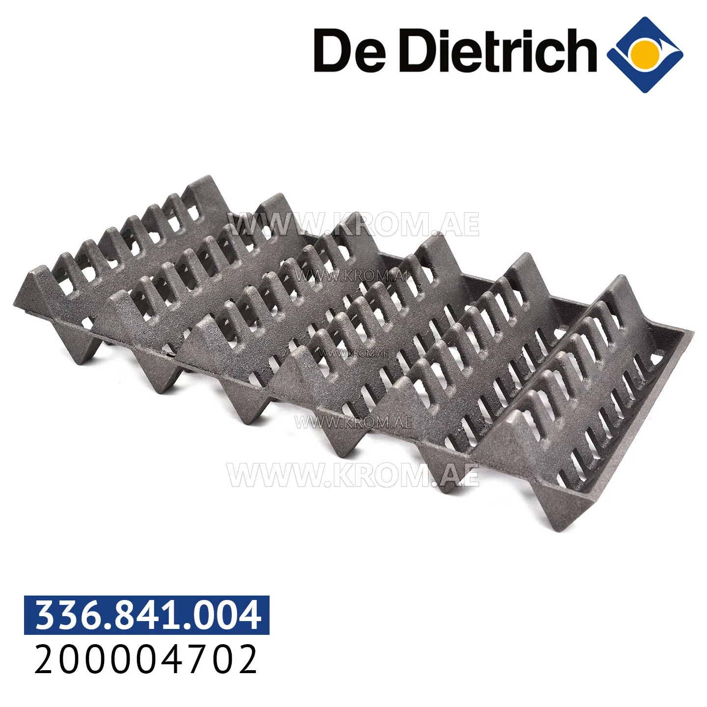 De Dietrich 200004702 rechter kurzer Turbulator F2