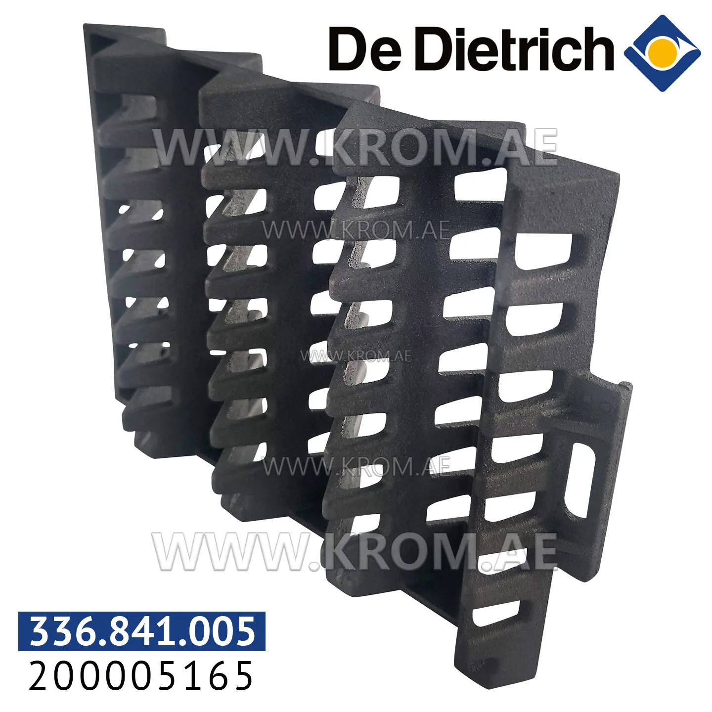 De Dietrich 200005165 right short turbulator F2