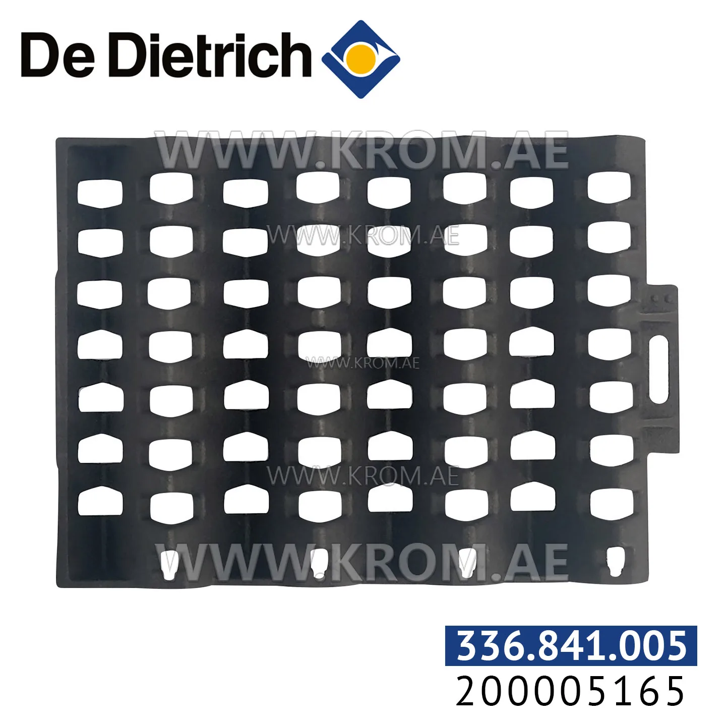 De Dietrich 200005165 right short turbulator F2