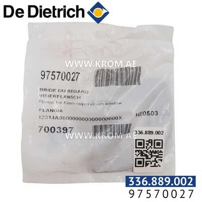 De Dietrich 97570027 flange sight hole