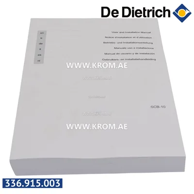 De Dietrich 7768290 service case Evodens
