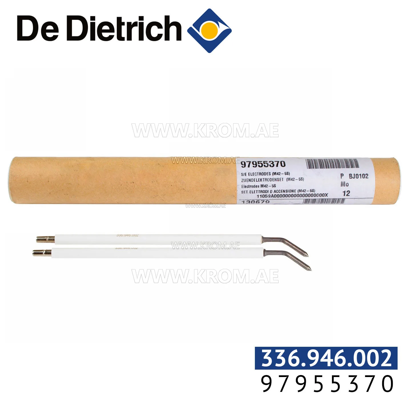 De Dietrich 97955370 electrodes M42-5S