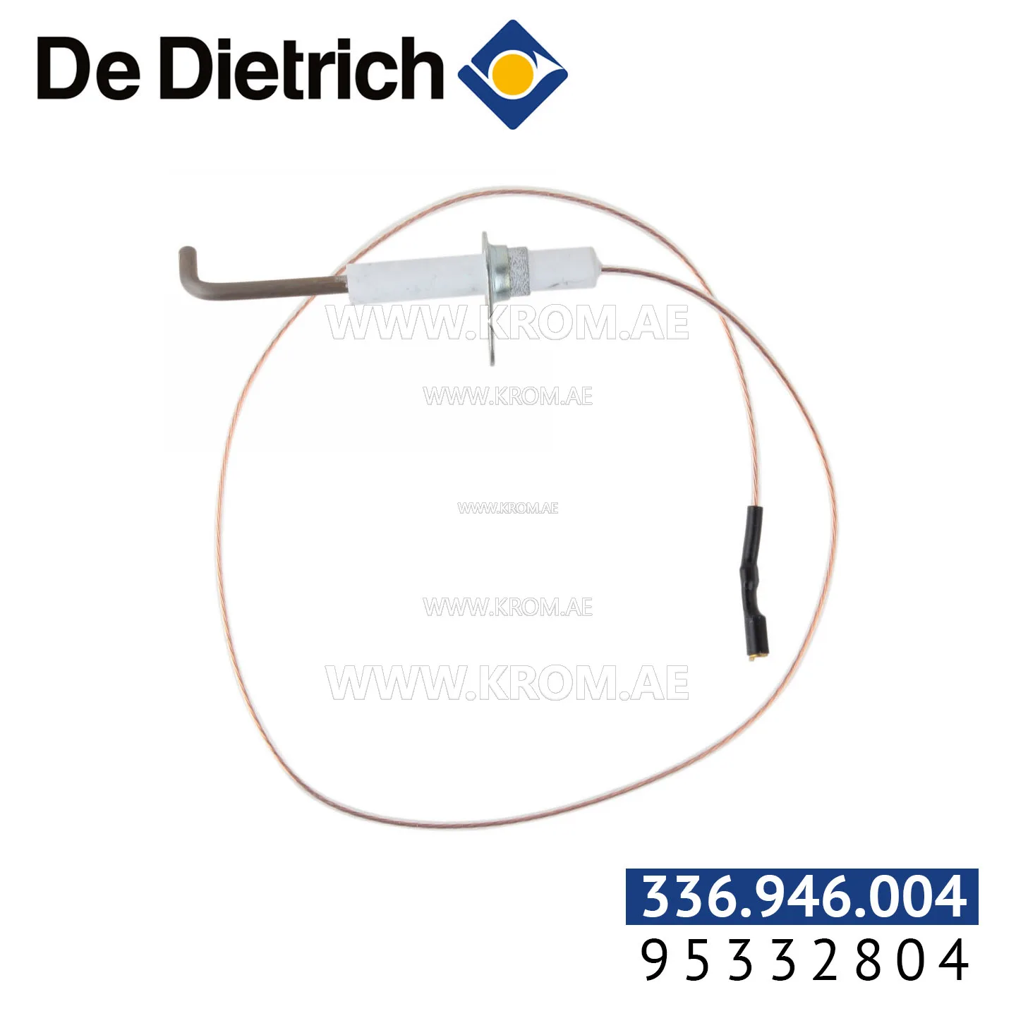 De Dietrich 95332804 ignition electrode + cable
