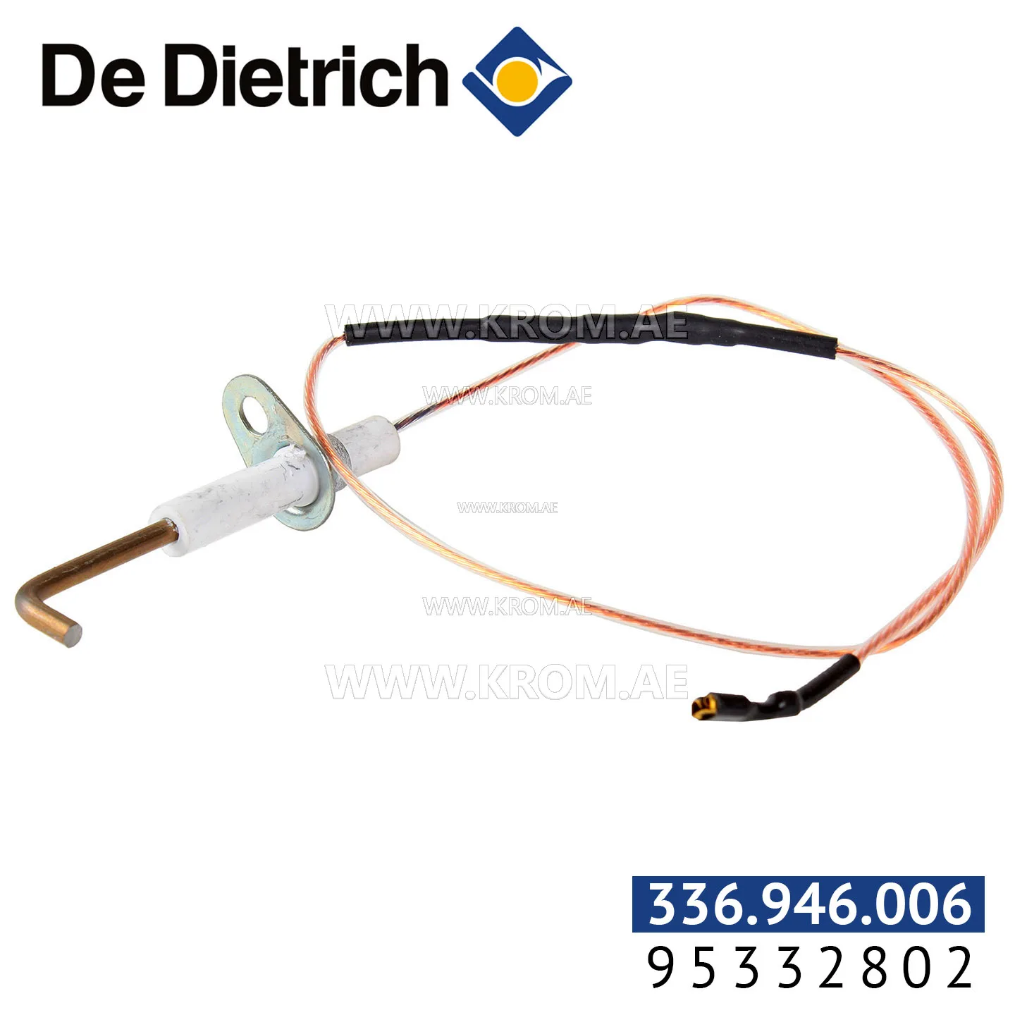 De Dietrich 95332802 ignition electrode