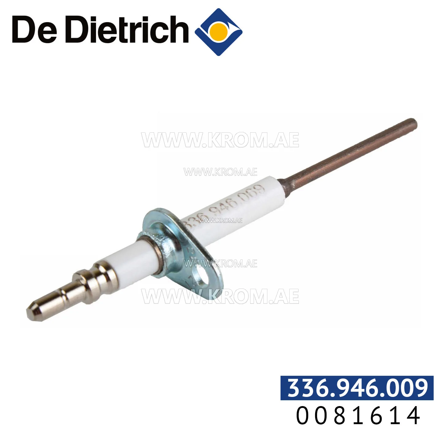 De Dietrich 0081614 ignition electrode DGS/C
