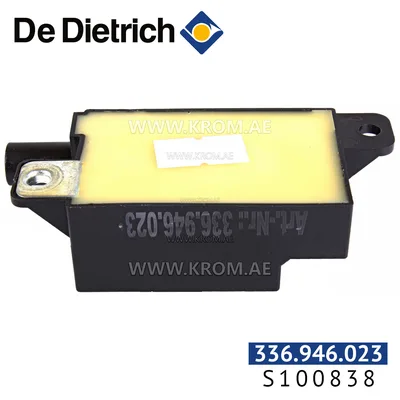 De Dietrich S100838 ignition transformer with ignition electrode