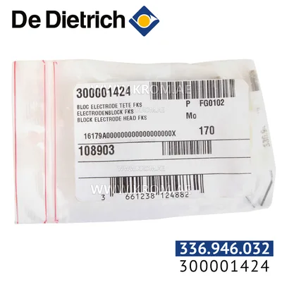 De Dietrich 300001424 ignition electrode