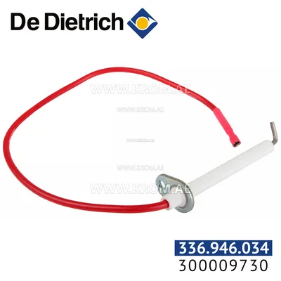 De Dietrich 300009730 ignition electrode+earth