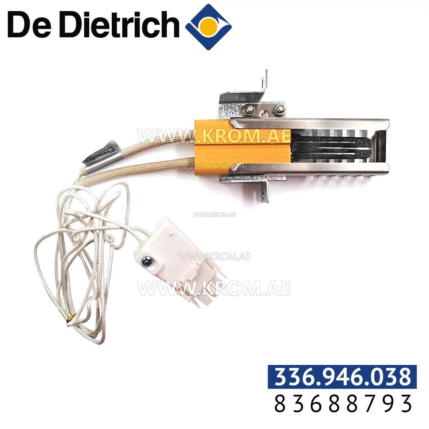 De Dietrich 83688793 flat ignition electrode