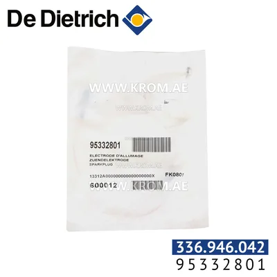 De Dietrich 95332801 ignition electrode + cable