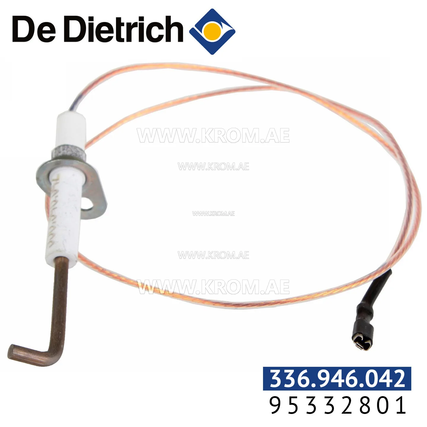 De Dietrich 95332801 ignition electrode + cable
