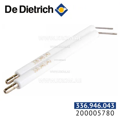 De Dietrich 200005780 electrodes + cable L360mm