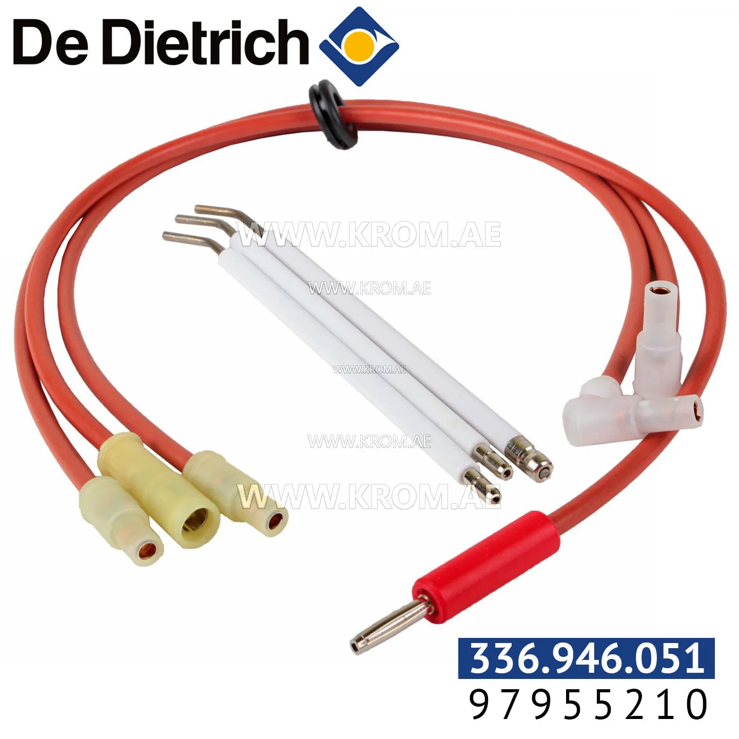 De Dietrich 97955210 ignition electrodes