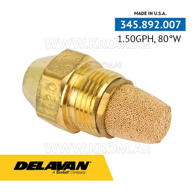 Delavan 1.50GPH, 80W (1) nozzle