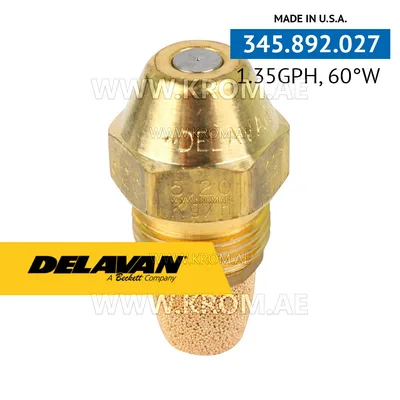 Delavan 1.35GPH, 60W (1) nozzle