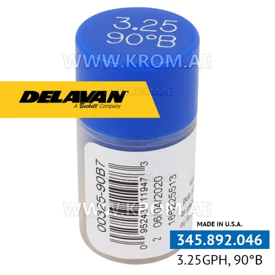 Delavan 3.25GPH, 90B (7) nozzle