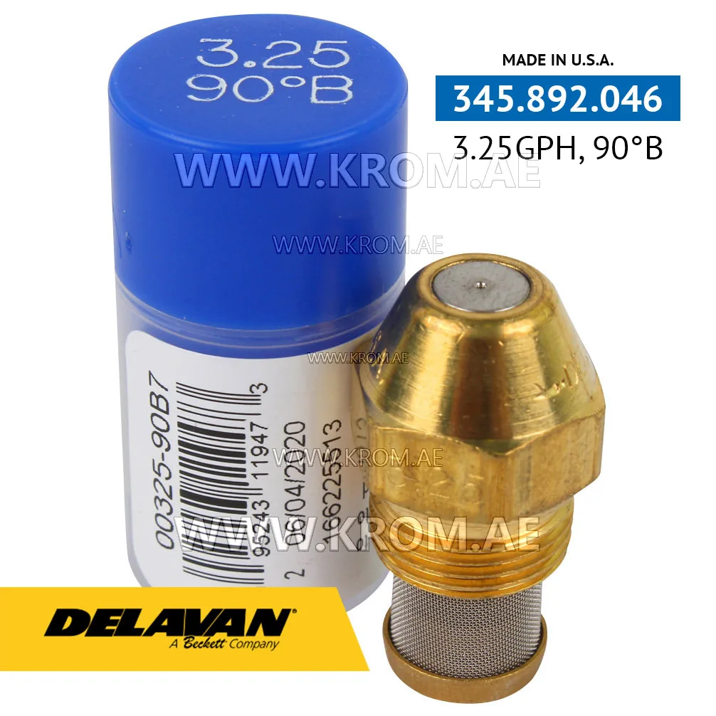 Delavan 3.25GPH, 90B (7) nozzle