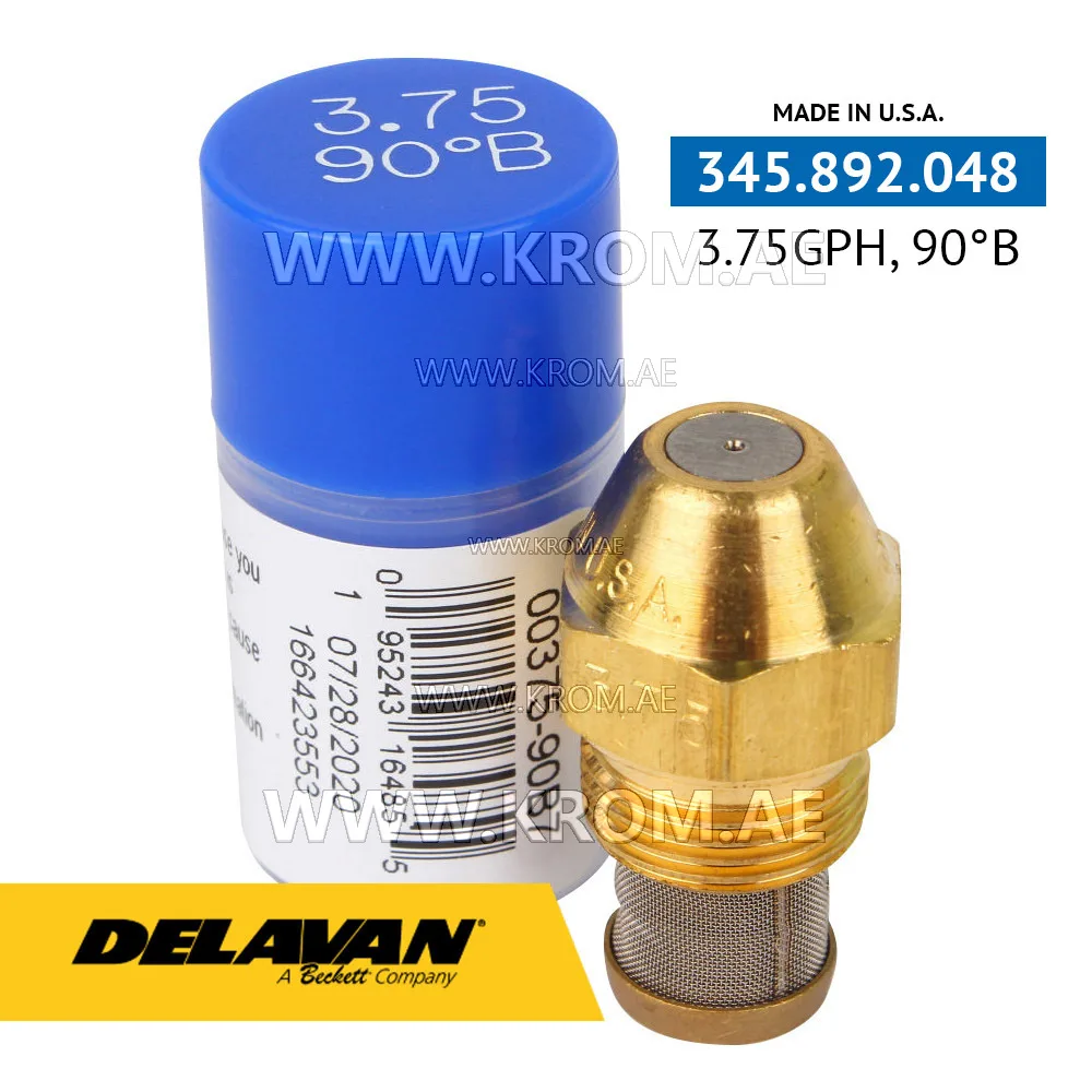 Delavan 3.75GPH, 90B (7) nozzle
