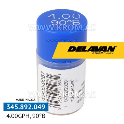 Delavan 4.00GPH, 90B (7) nozzle