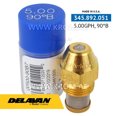 Delavan 5.00GPH, 90B (7) nozzle