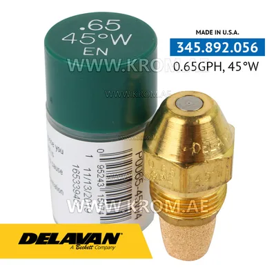 Delavan 0.65GPH, 45W (4) nozzle
