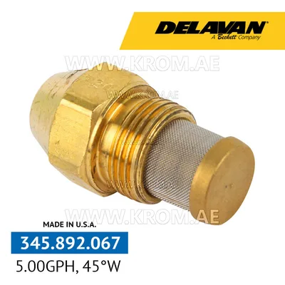 Delavan 5.00GPH, 45W (7) nozzle