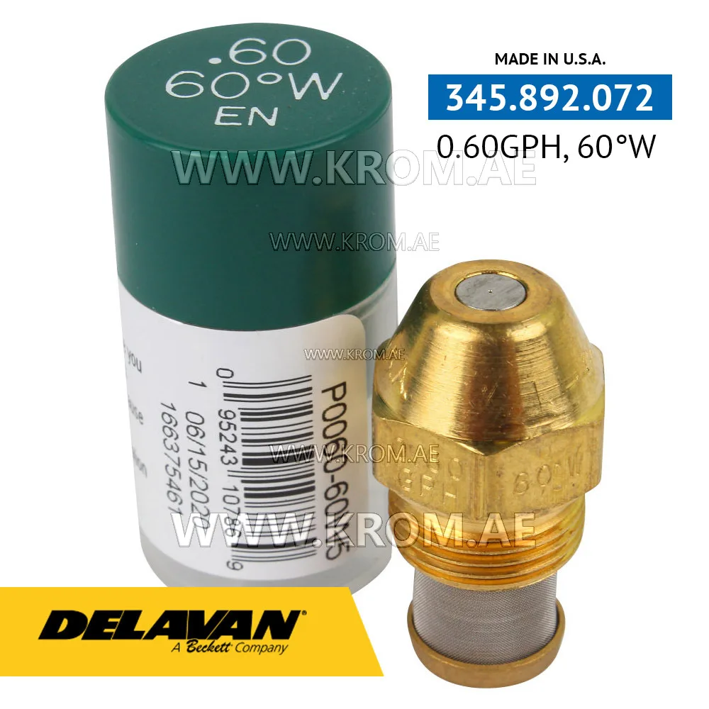 Delavan 0.60GPH, 60W (5) nozzle