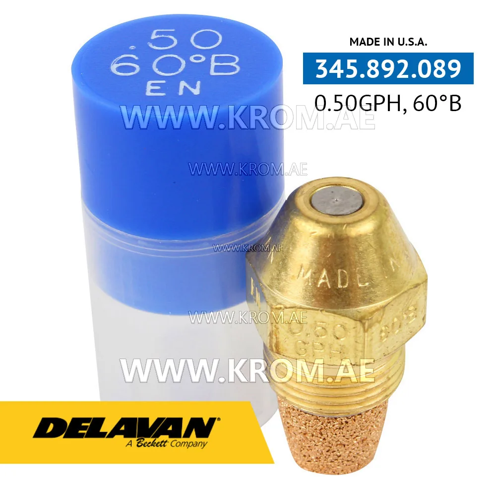 Delavan 0.50GPH, 60B (1) nozzle