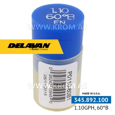 Delavan 1.10GPH, 60B (1) nozzle